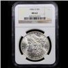 Image 2 : NGC 1902-o Morgan Dollar $1 Graded ms62 By NGC