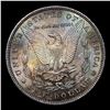 Image 3 : 1897-p Colorfully Toned Morgan Dollar $1 Grades Choice Unc