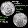 Image 1 : 1889-p Morgan Dollar $1 Grades GEM Unc