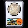 Image 3 : NGC 1901-o Morgan Dollar $1 Graded ms63 By NGC