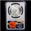 Image 3 : 1922-p Peace Dollar $1 Graded ms62 By NGC