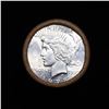 Image 2 : *Auction Highlight* AU/BU Slider Rutland Shotgun Solid Date Peace $1 Roll 1923-p  Virtually UNC (f