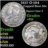 Image 1 : 1827 O-104 Capped Bust Half Dollar 50c Grades vf++