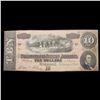 Image 2 : 1864 $10 Confederate Note, T-68 Grades xf+