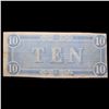 Image 3 : 1864 $10 Confederate Note, T-68 Grades xf+