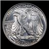 Image 3 : 1945-p Walking Liberty Half Dollar 50c Grades Choice+ Unc