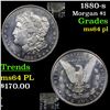 Image 1 : 1880-s Morgan Dollar $1 Grades Choice Unc PL