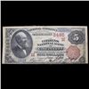 Image 2 : ***Auction Highlight*** 1882 $5 Large Size National Currency "Brown Back" 2nd Charter Period James G