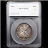 Image 4 : ***Auction Highlight*** 1891-p Seated Half Dollar 50c Graded ms64 details By SEGS (fc)