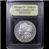 Image 4 : ***Auction Highlight*** 1889-cc Vam 3 Morgan Dollar $1 Graded Select Unc+ PL By USCG (fc)