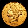 Image 2 : ***Auction Highlight*** 1890-cc Gold Liberty Double Eagle $20 Graded au58 details By SEGS (fc)