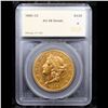 Image 4 : ***Auction Highlight*** 1890-cc Gold Liberty Double Eagle $20 Graded au58 details By SEGS (fc)