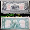 Image 1 : The Famous Ten-Dollar "Bison Note" of 1901 $10 Grades vf+