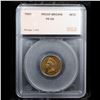 Image 4 : Proof ***Auction Highlight*** 1900 Indian Cent 1c Graded pr66 bn By SEGS (fc)