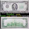 Image 1 : 1934a $100 Green Seal Federal Reserve Note Grades Choice AU/BU Slider