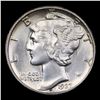 Image 2 : ***Auction Highlight*** 1927-s Mercury Dime 10c Graded Choice+ Unc By USCG (fc)