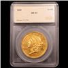 Image 10 : *HIGHLIGHT OF ENTIRE AUCTION* 1858-p TOP POP! Gold Liberty Double Eagle $20 Graded ms63 By SEGS (fc)