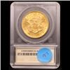 Image 5 : *HIGHLIGHT OF ENTIRE AUCTION* 1858-p TOP POP! Gold Liberty Double Eagle $20 Graded ms63 By SEGS (fc)