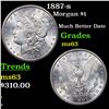 Image 1 : 1887-s Morgan Dollar $1 Grades Select Unc