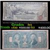 Image 1 : 1896 $1 Silver Certificate Martha & George Washington "Educational Series" FR-225 Bruce-Roberts Grad