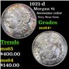 Image 1 : 1921-d Morgan Dollar $1 Grades Choice+ Unc