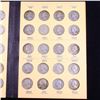 Image 5 : ***Auction Highlight*** Complete Washington Quarter book 1932-1960 76 coins (fc)