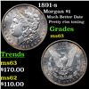 Image 1 : 1891-s Morgan Dollar $1 Grades Select Unc