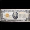 Image 2 : 1928 $20 Gold Certificate Signatures Woods/Mellon Grades vf+