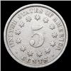Image 3 : 1883 Shield Nickel 5c Grades xf+
