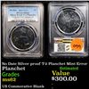 Image 1 : PCGS No Date Silver proof T-2 Planchet Mint Error Graded ms62 By PCGS