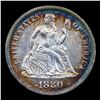 Image 2 : ***Auction Highlight*** 1880-p Seated Liberty Dime 10c Graded ms63 By SEGS (fc)