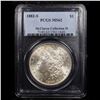 Image 2 : PCGS 1882-s Morgan Dollar $1 Graded ms62 By PCGS