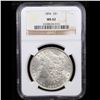 Image 2 : NGC 1896-p Morgan Dollar $1 Graded ms62 By NGC
