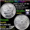 Image 1 : ***Auction Highlight*** 1890-o Vam 1F R6 Morgan Dollar $1 Graded Choice+ Unc By USCG (fc)