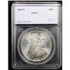Image 4 : ***Auction Highlight*** 1887-o Morgan Dollar $1 Graded ms64+ By SEGS (fc)