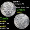 Image 1 : 1889-s Morgan Dollar $1 Grades Select Unc