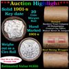 Image 1 : ***Auction Highlight*** Full solid Key date 1901-s Morgan silver dollar roll, 20 coin (fc)