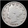 Image 2 : 1889 Liberty Nickel 5c Grades f, fine