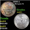 Image 1 : 1898-o Morgan Dollar $1 Grades Select+ Unc