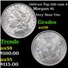 Image 1 : 1882-o/s Top 100 vam 4 Morgan Dollar $1 Grades Choice AU/BU Slider
