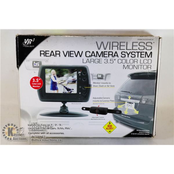 VR3 WIRELESS REAR VIEW CAMERA