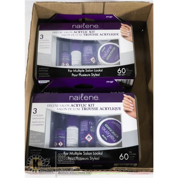 SEALED (2) NAILENE DELUXE