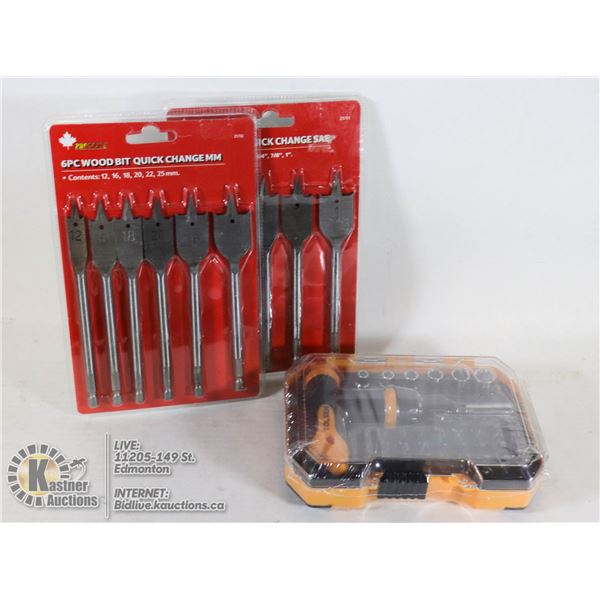 NEW (2) PROGRADE WOOD BIT