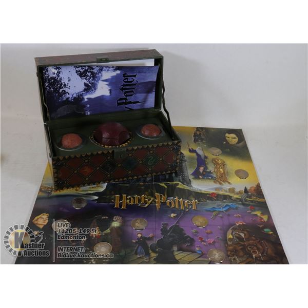 HARRY POTTER 2 ITEMS QUIDDITCH