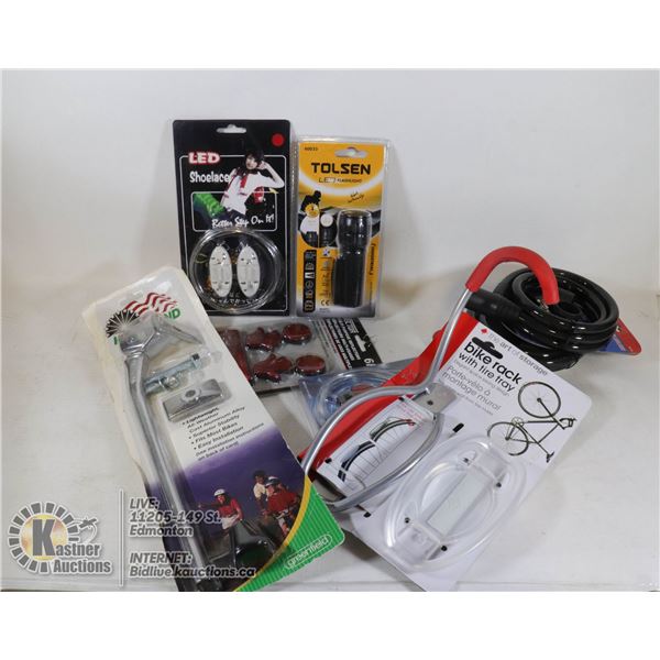 NEW BIKE ITEMS RACK WITH TRAY &