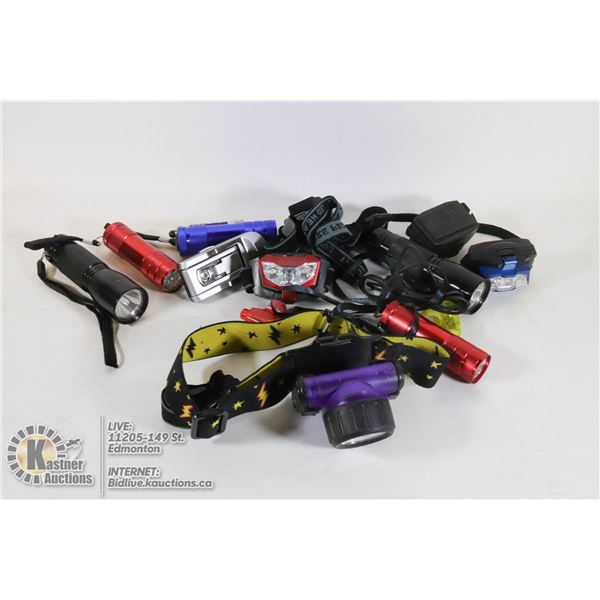 BOX OF NEW ASSORTED MINI LIGHTS