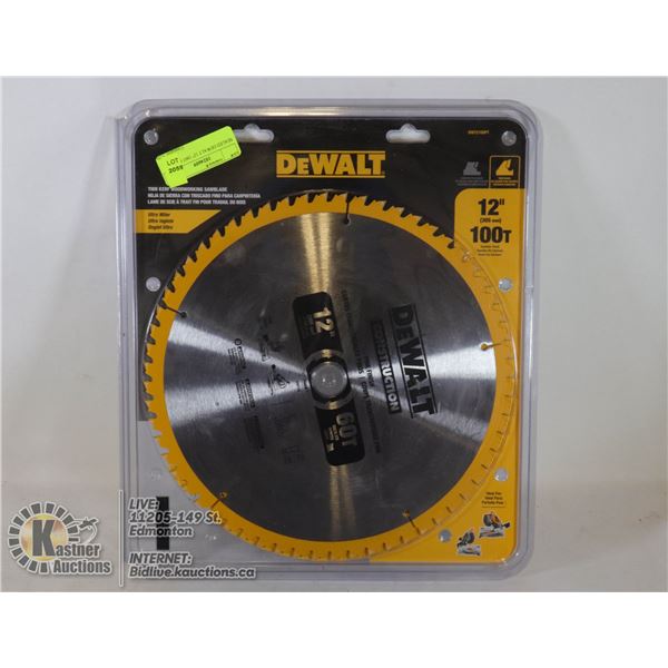 SEALED DEWALT 12" 100T ULTRA