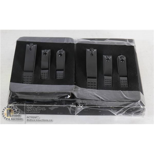 LOT OF TWO 3 PCS NAIL CLIPPER SET