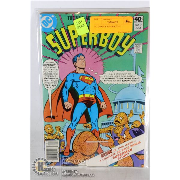 DC COMICS SUPERBOY #7