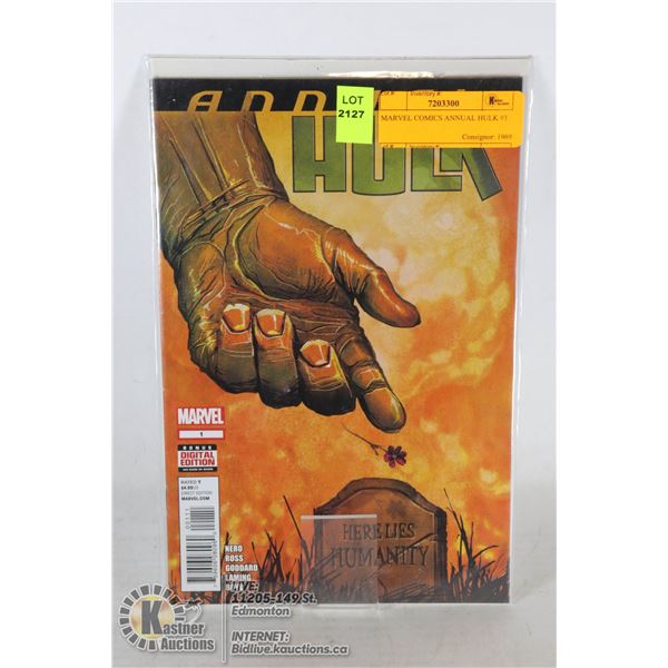 MARVEL COMICS ANNUAL HULK #1